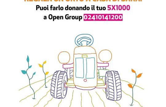 Trattore giocattolo per orto di sara