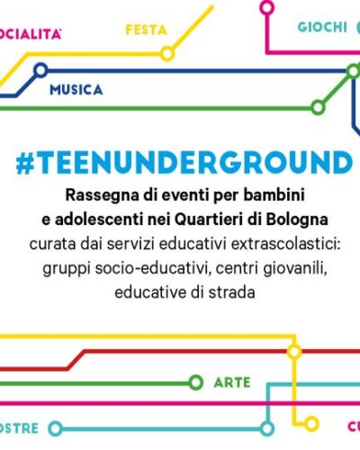 In città viaggia la #teenunderground per i giovani adolescenti e per i bambini