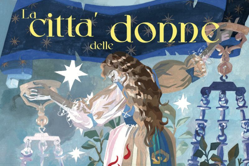 illustrazione orrizzonatle di Shannice Alogaga che ritrae Gentile Budrioli